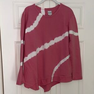 Nic + Zoe  Tie-Dye Crewneck Pullover